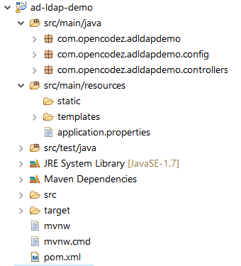 ldap authentication in java web application example